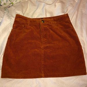 Corduroyed Skirt